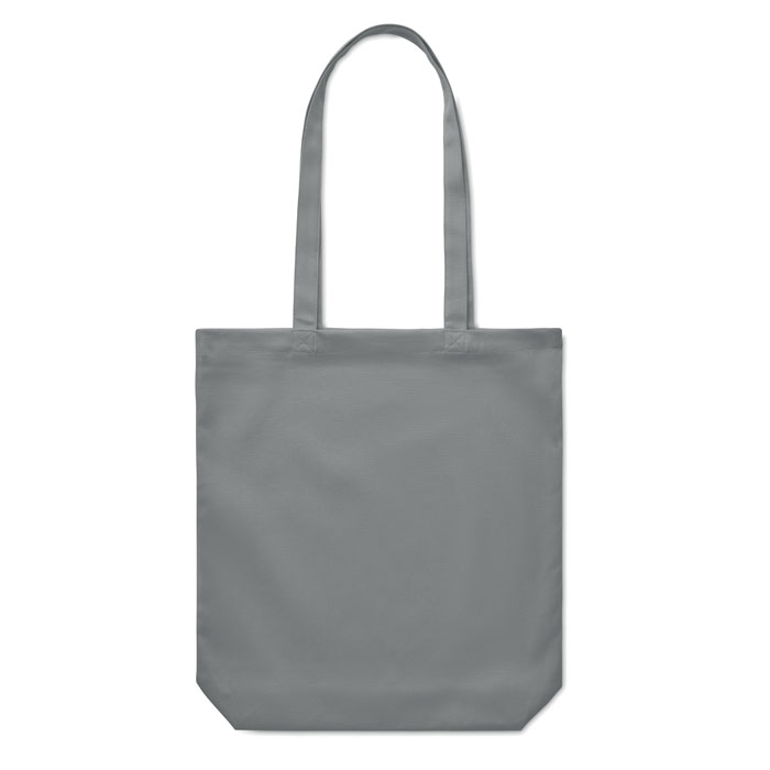 270 gr/m² Canvas shopping bag Grigio item picture side