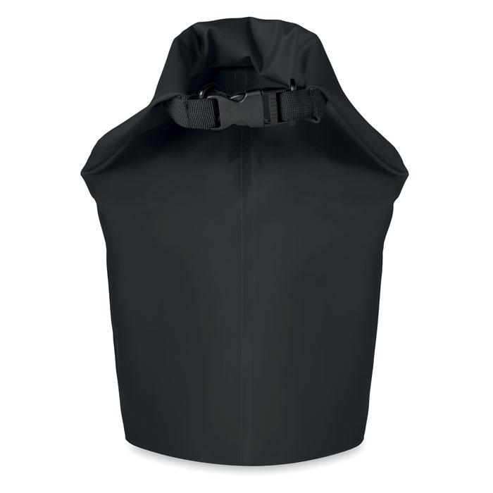 Waterproof bag PVC 10L black item picture back
