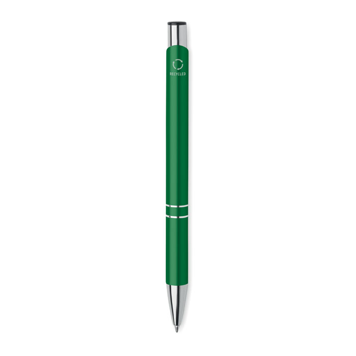 Recycled aluminium ball pen Verde item picture top