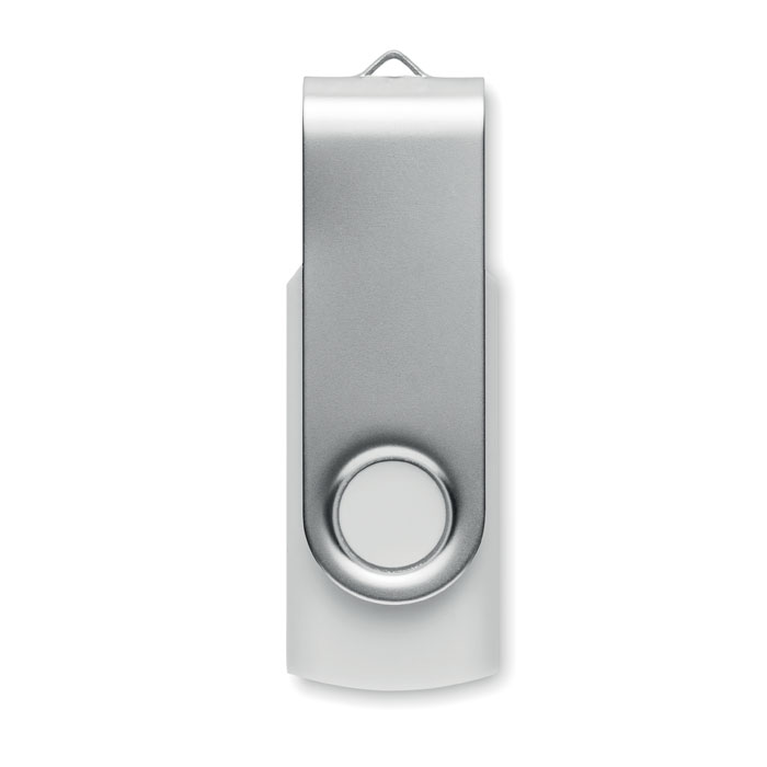 Recycled ABS USB 16G Bianco item picture back