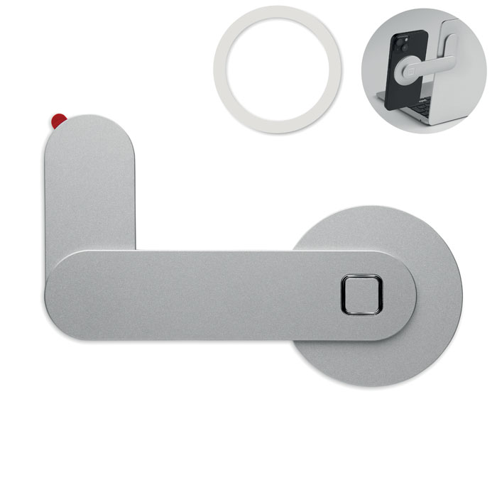 Porta telefono magnetico Argento item picture front