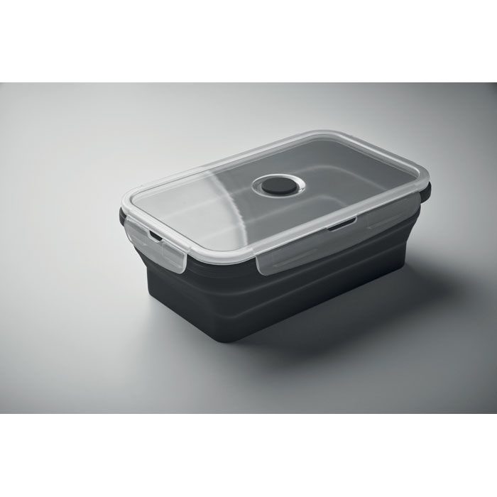 Collapsible silicone lunch box Nero item detail picture