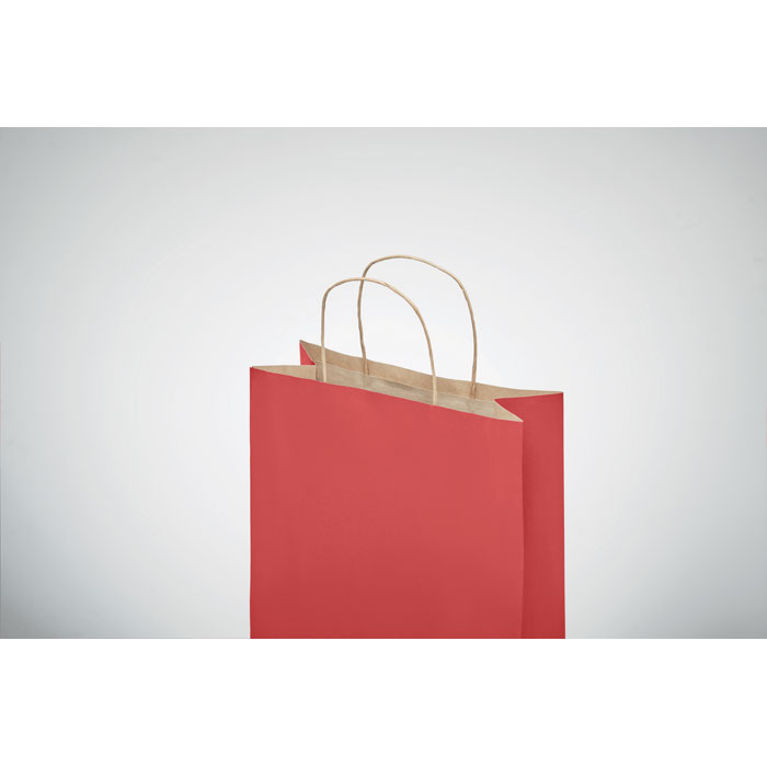 Small Gift paper bag 90 gr/m² Rosso item detail picture