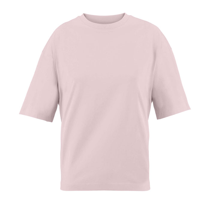 BOXY WOMEN OVERSIZE T-SHIRT Medium Pink item picture front