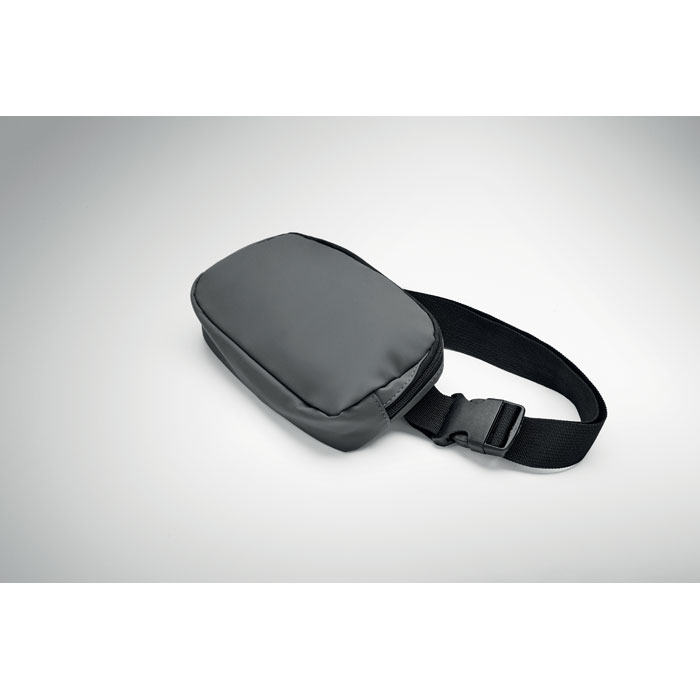 Waist bag in 210D polyester Grigio Pietra item detail picture