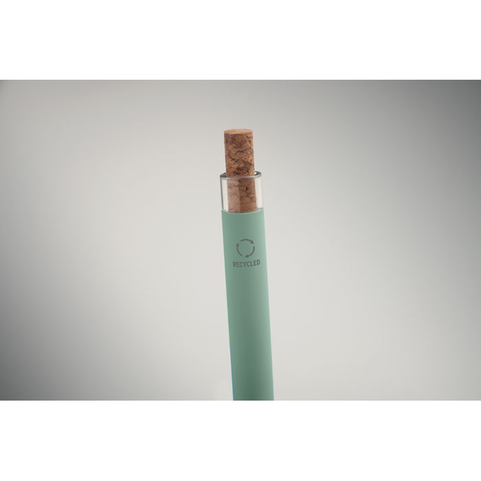 Recycled aluminium pen Verde Menta item picture side