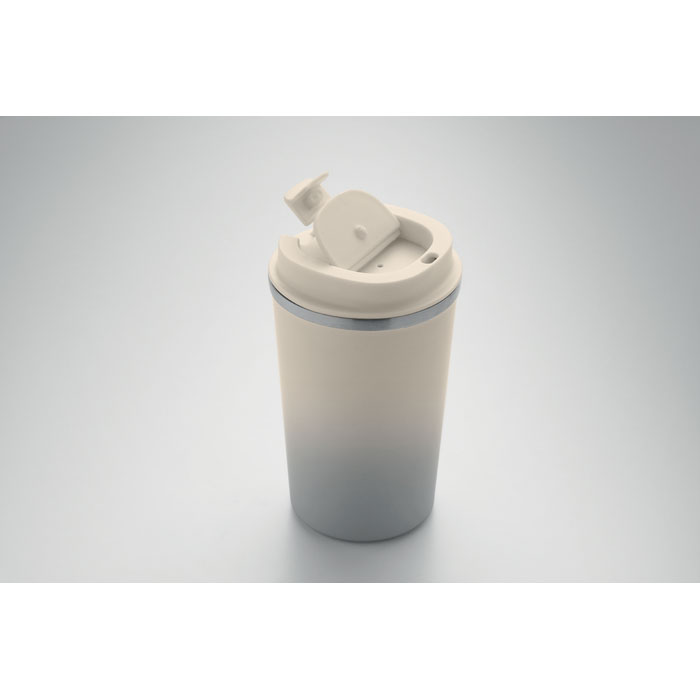 Bicchiere doppio strato 350 ml Grigio item picture 7