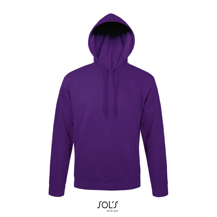 SNAKE HOOD SWEATER 280g dark purple item picture front
