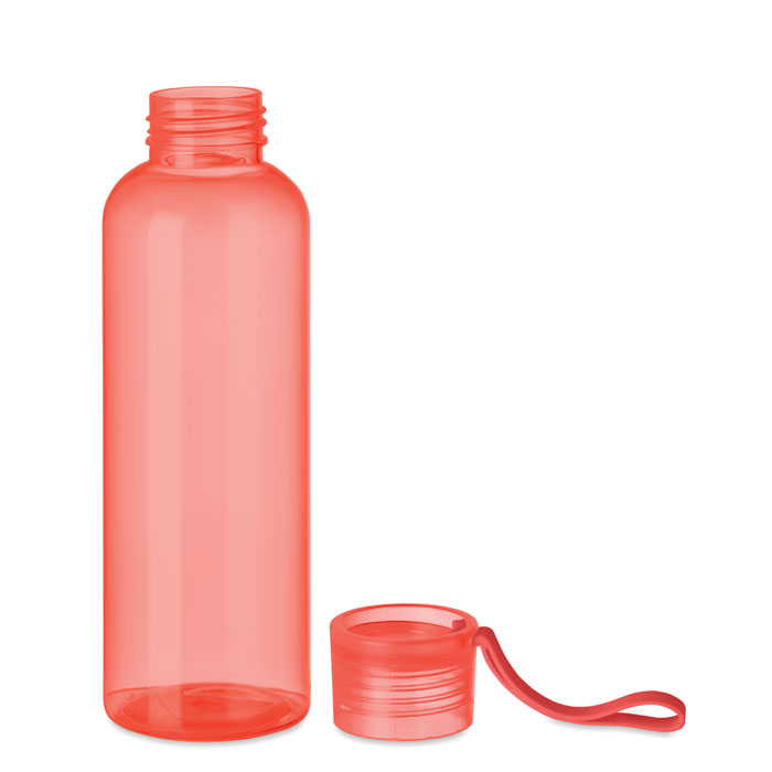 Tritan bottle and hanger 500ml Rosso Trasparente item picture open