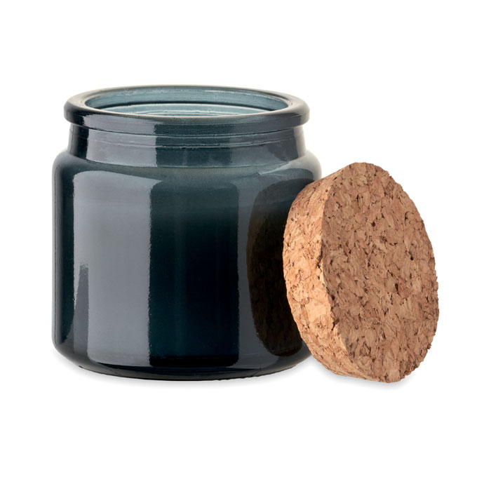 Candela in cera vegetale 70 gr Francese Navy item picture 1