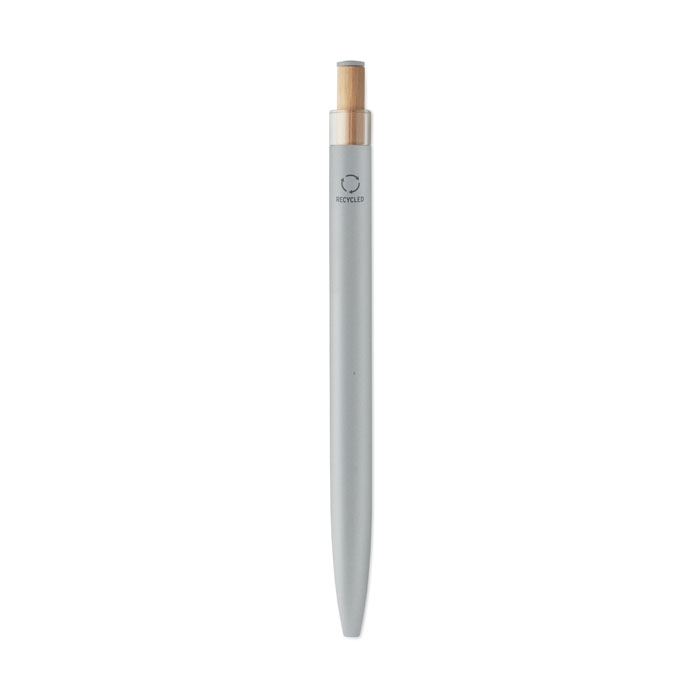 Recycled aluminium pen Argento Opaco item picture side