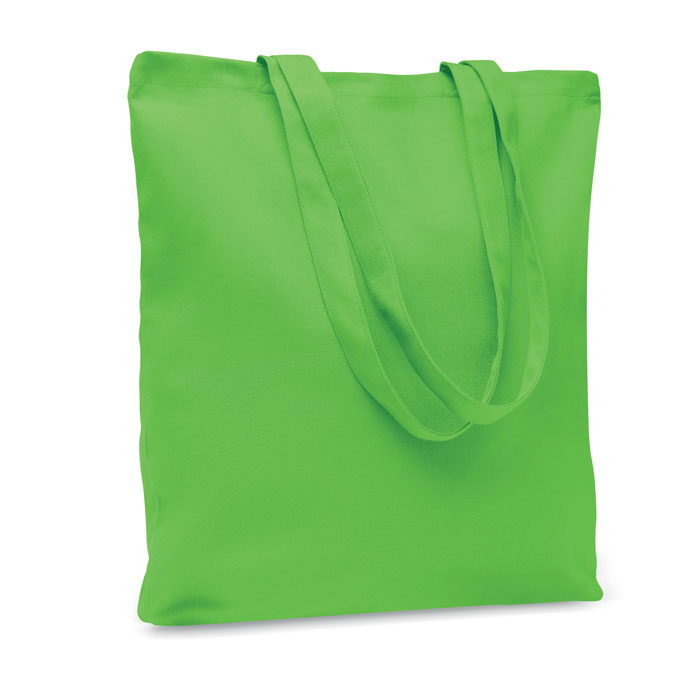 270 gr/m² Canvas shopping bag Lime item picture front