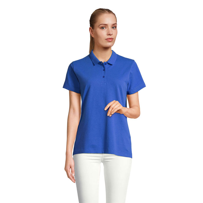 PULSE POLO DONNA Verde Bottiglia item picture front