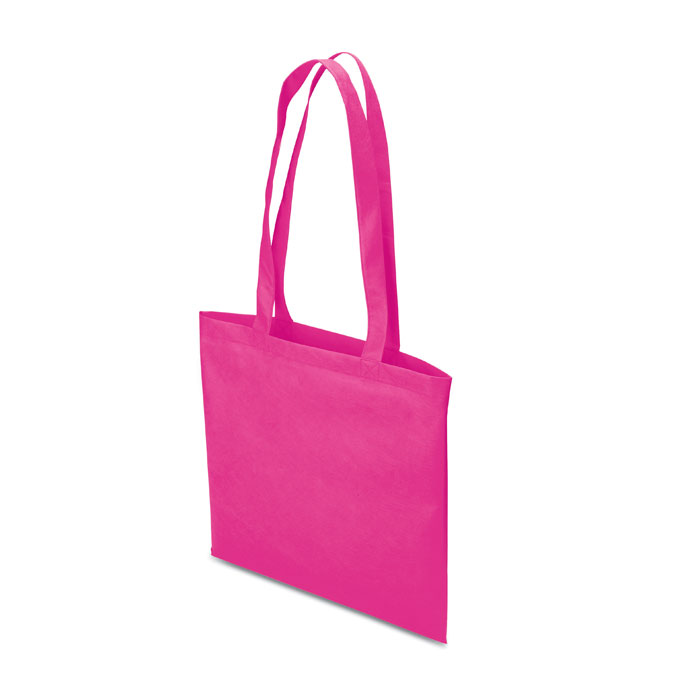 80gr/m² nonwoven shopping bag Fucsia item picture back