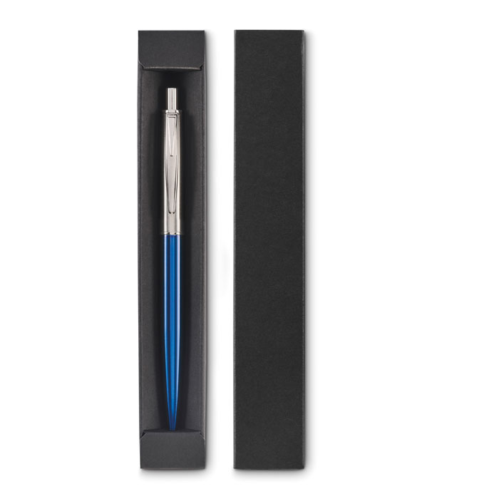 Penna a pulsante in confezione Blu item picture 2