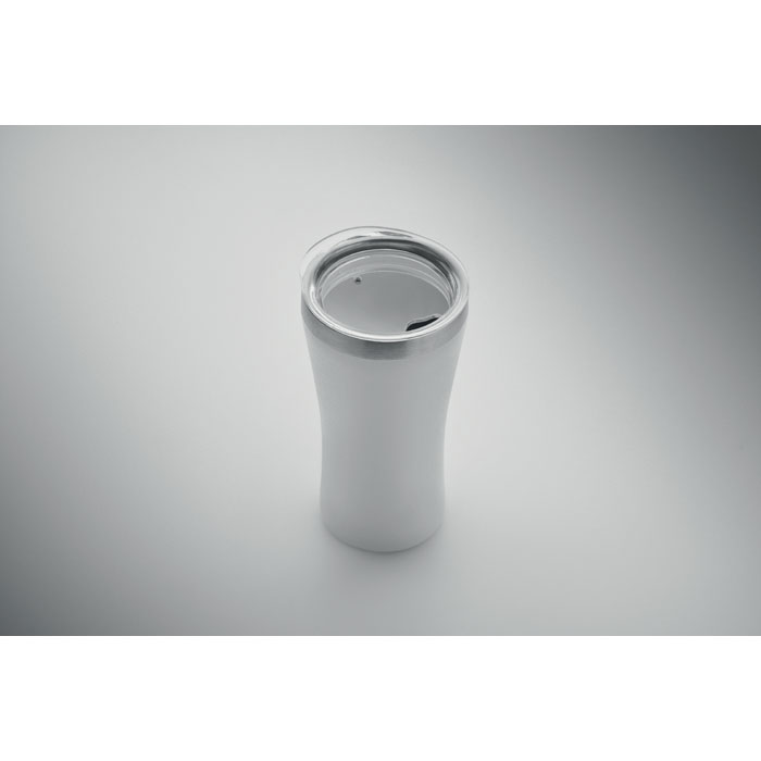 Bicchiere doppio strato 160 ml Bianco item picture 6