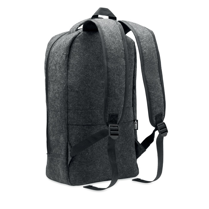 13 inch laptop backpack Grigio Pietra item picture open