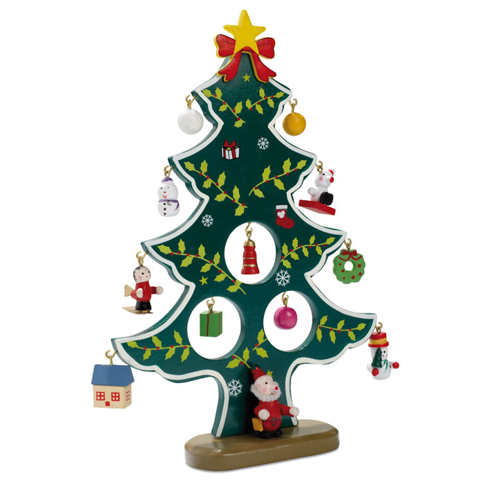 Albero di Natale in legno green item picture front