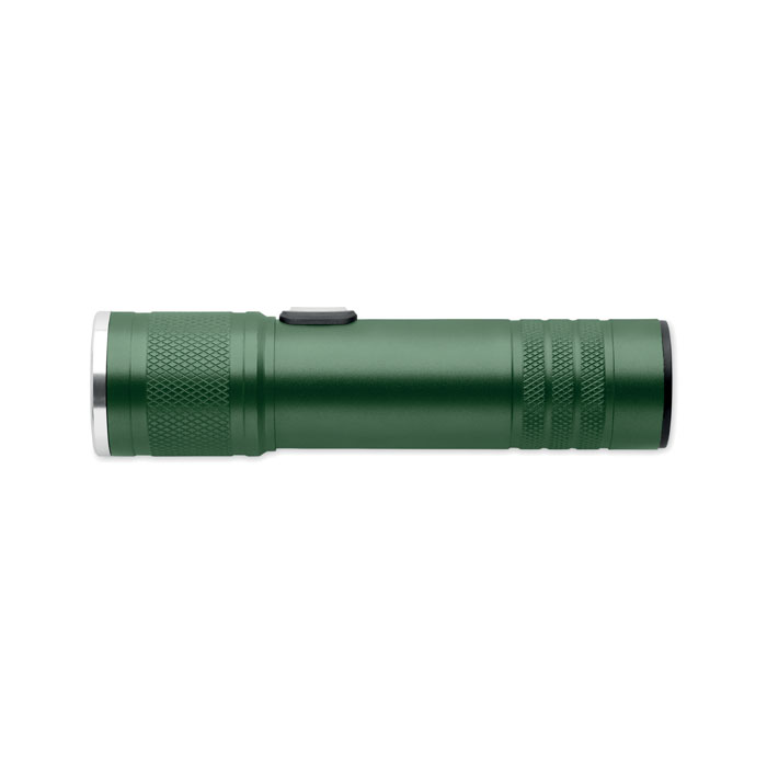 Rechargeable COB light torch Verde Scuro item picture open