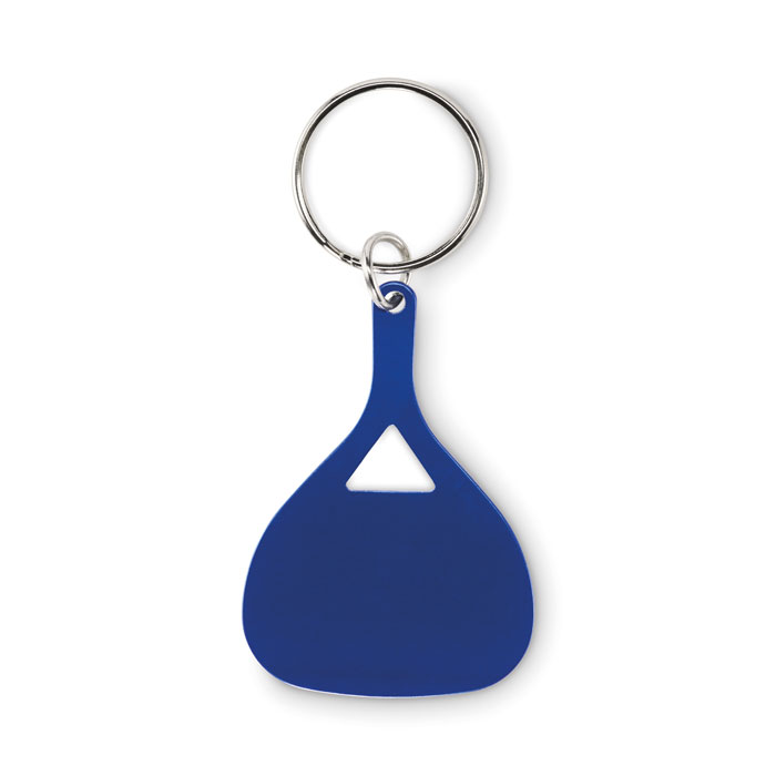Aluminium key ring Blu item picture back