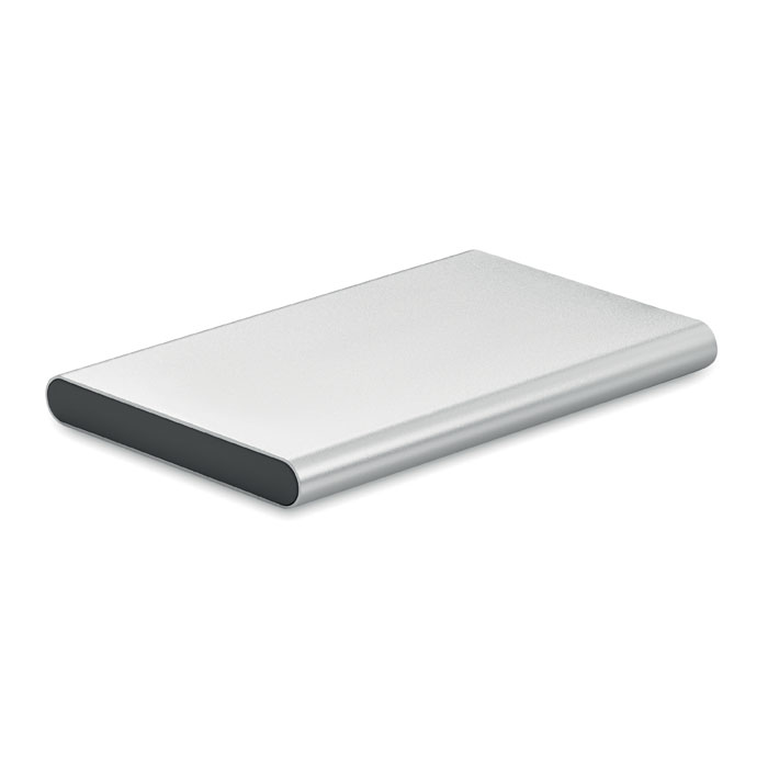 4000 mAh Power Bank Type C Argento Opaco item picture side
