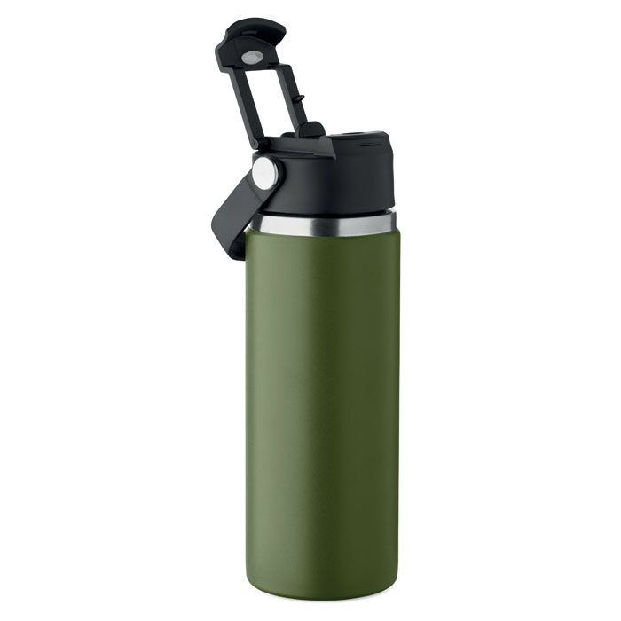 Double wall bottle 500 ml Verde Scuro item picture back