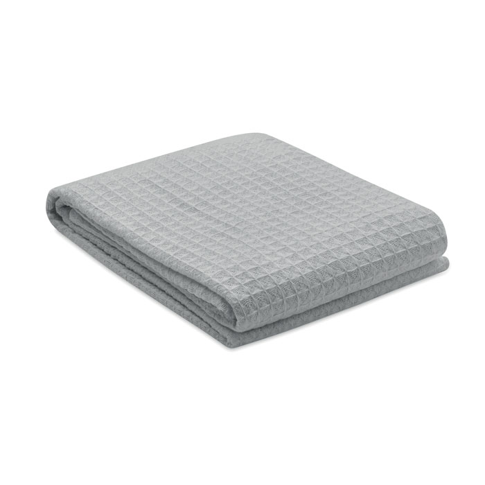 Cotton wafle blanket 350 gr/m² Grigio item picture front