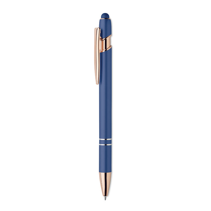 Recycled aluminium pen Blu item picture front