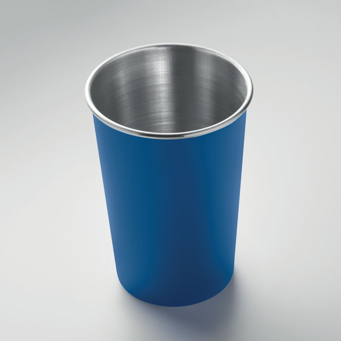 Recycled stainless steel cup Blu Royal item detail picture