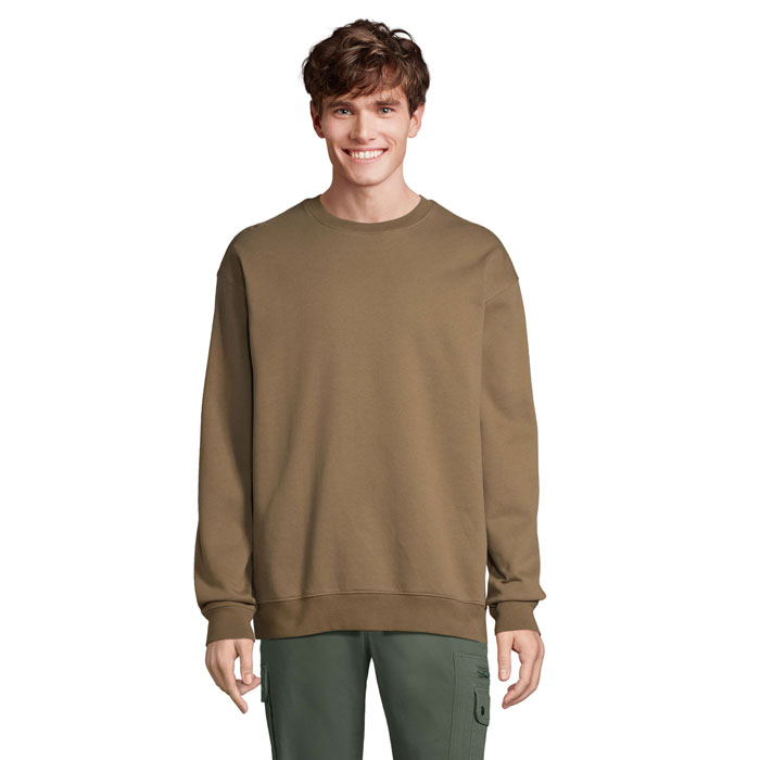 COLUMBIA UNISEX SWEAT SHIRT Verde Bottiglia item picture front