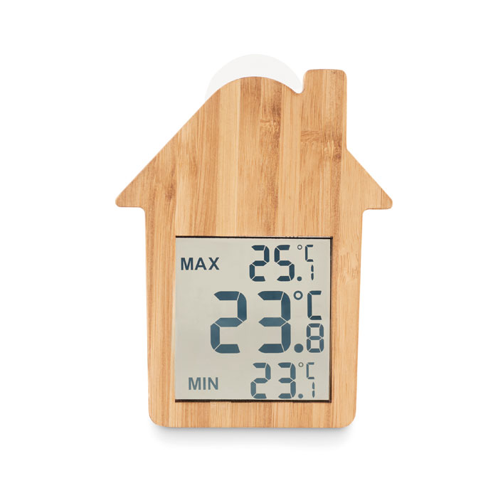 Stazione meteorologica in bambo wood item picture top