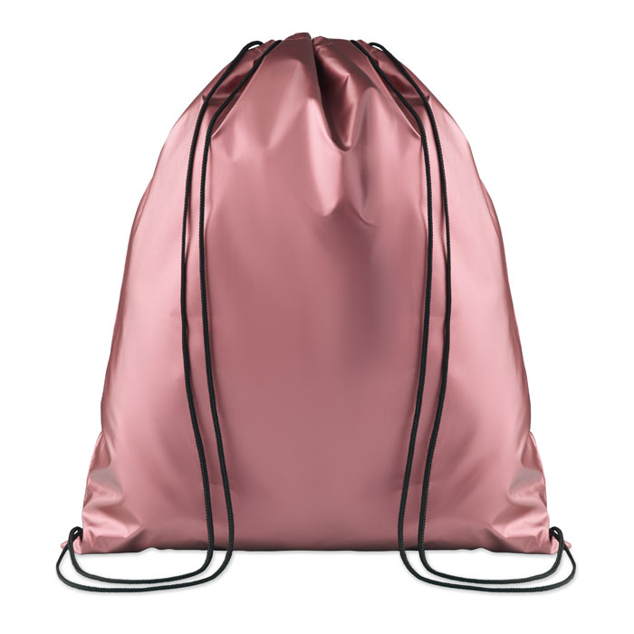 Sacca con laminatura metallica pink item picture front