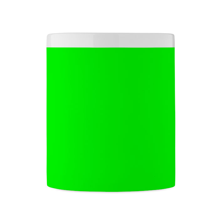 Ceramic mug 300ml Verde Neon item picture side