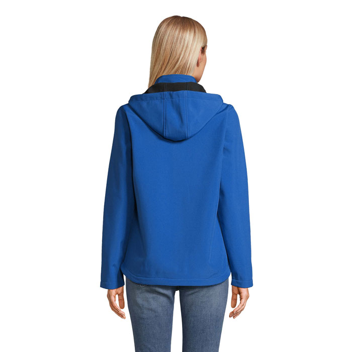 RACE DONNA GIACCA CAPPUCCIO Blu Royal item picture back