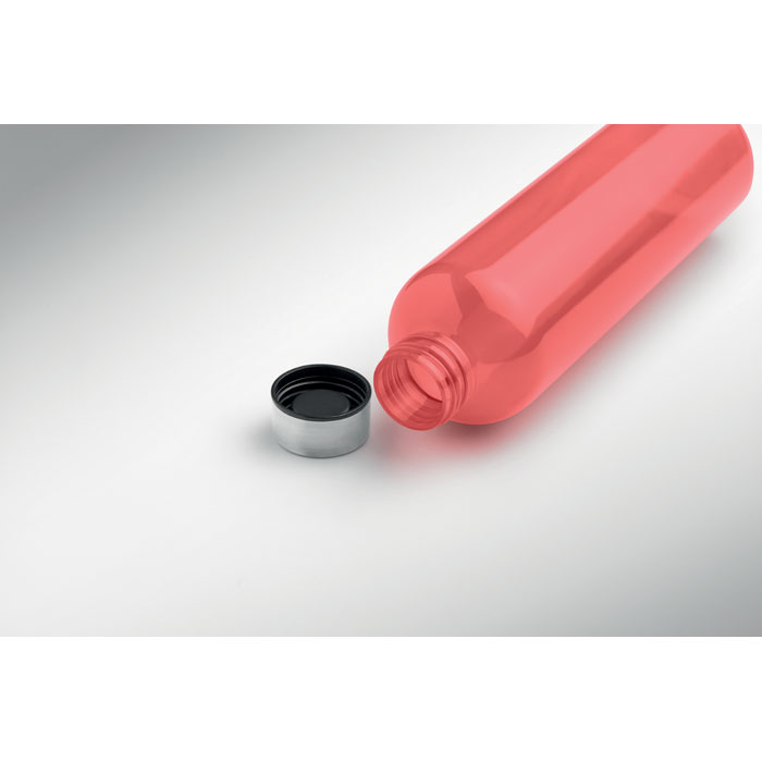 RPET bottle 1000ml Rosso Trasparente item picture open