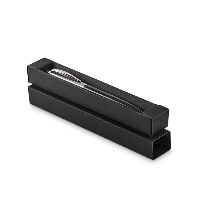 Penna a pulsante in confezione Nero item picture front
