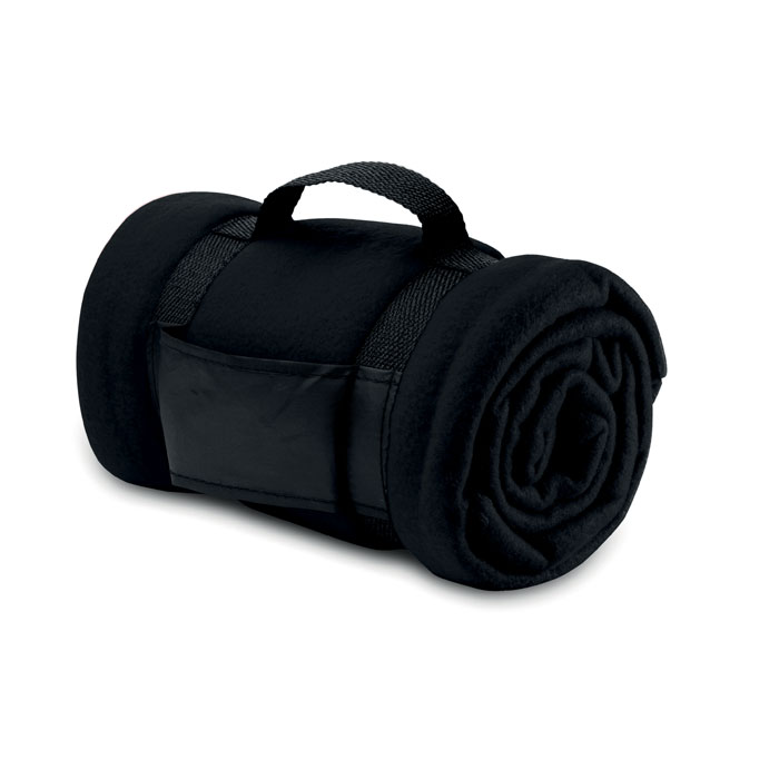 Coperta in pile con manico     MO7245-0 black item picture front