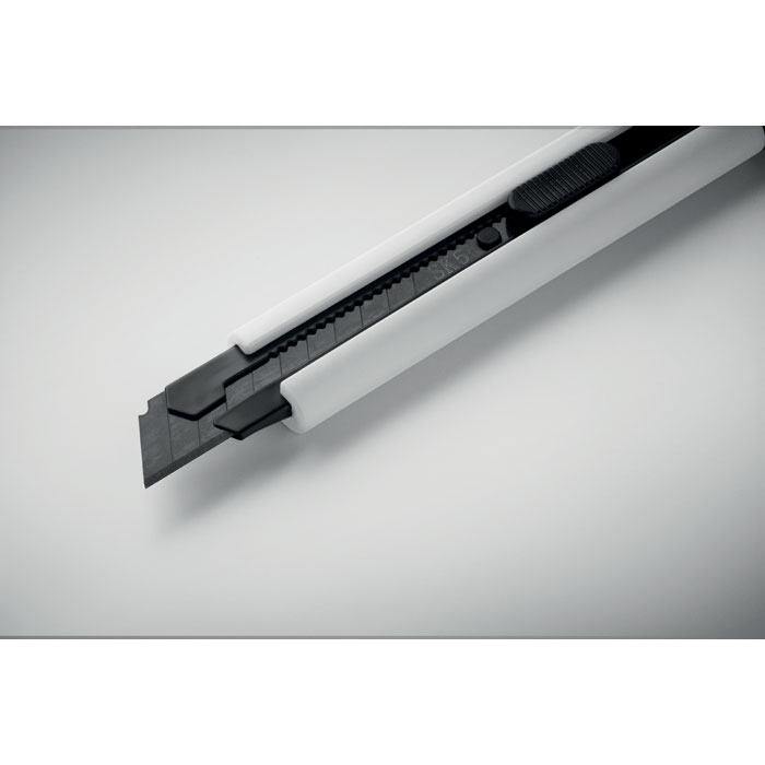 Grande coltello retrattile Bianco item detail picture