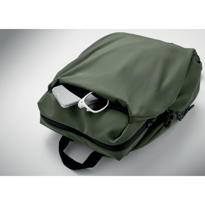 Zaino per laptop 16" Verde Scuro item picture open