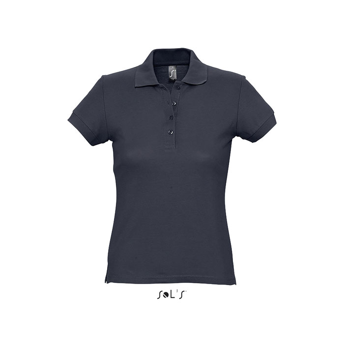 PASSION WOMEN POLO 170g navy item picture front