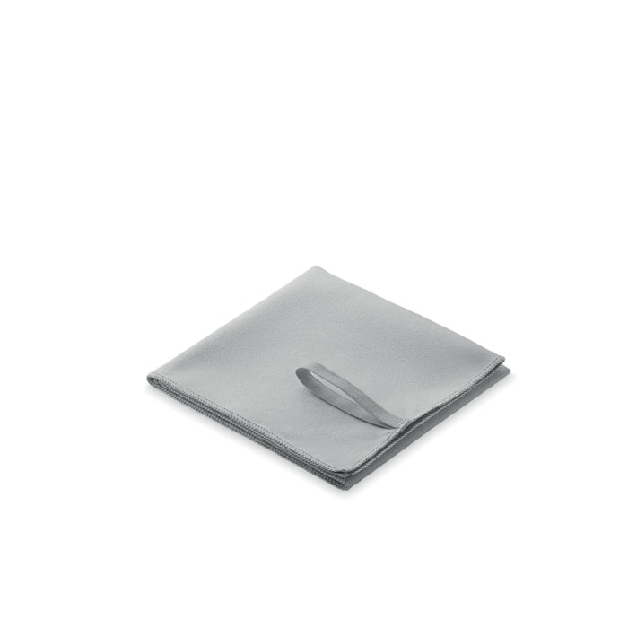 Asciugamano in microfibra Grigio item picture back