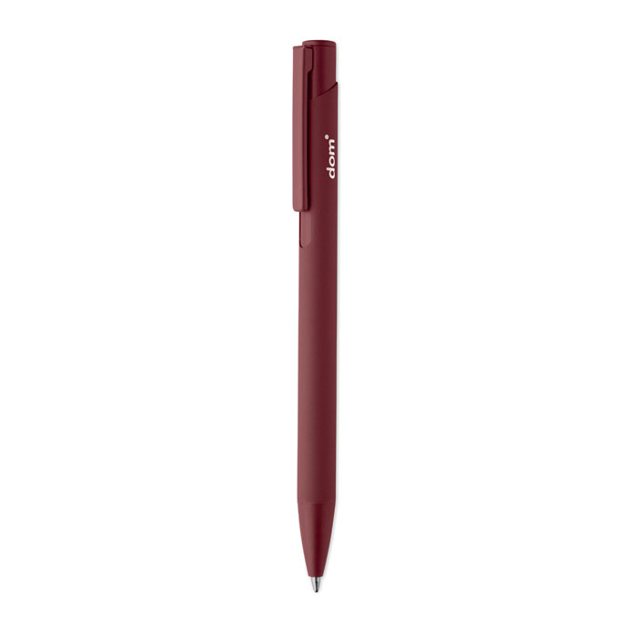 Penna in alluminio riciclato Borgogna item picture printed