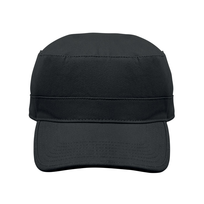 Cappello militare 260 gr/m² Nero item picture top
