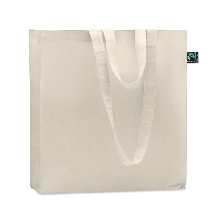 Shopping bag Fairtrade Beige item picture front