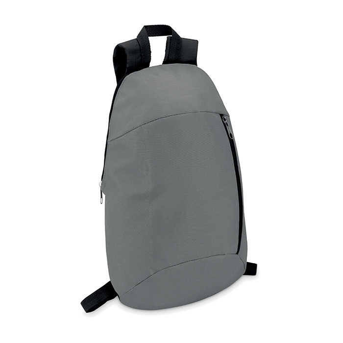 Backpack with front pocket Grigio Pietra item picture side