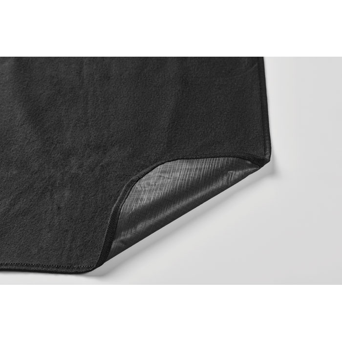 Coperta da picnic in pile Nero item ambiant picture