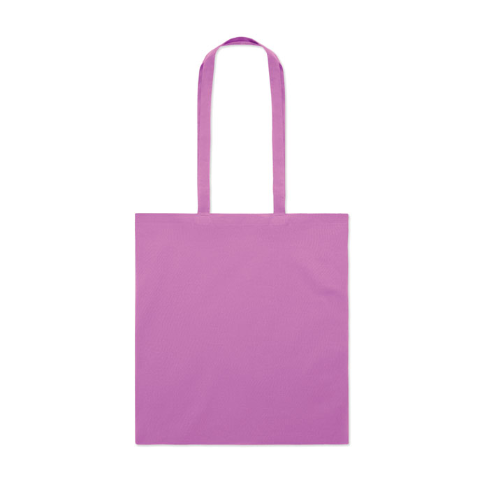 Shopper in cotone da 180gr Viola item picture side