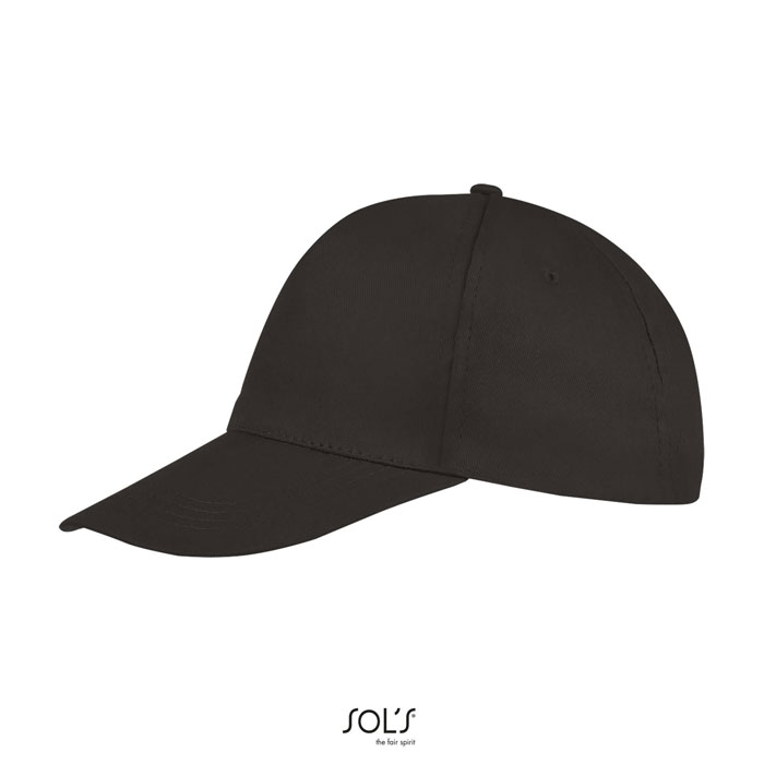 BUZZ FIVE PANEL CAP Grigio Scuro item picture side