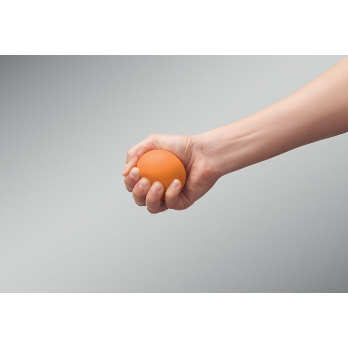 Antistress 'palla' in PU Arancio item picture back