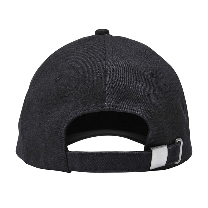 BUFFALO SIX PANEL CAP Grigio Carbone item picture back
